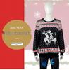 European & American Autumn/Winter Christmas Pullover: Printed Long-Sleeve Round Neck Loose Sweatshirt (SWYS009)