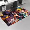 1pc Demon Slayer Tanjiro Kamado Anime Character Office Carpet, Anti Slip Rug, Cartoon Design, Festival Gift for Home Decor, Living Room, Bedroom,