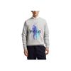 Polo Ralph Lauren Logo Print Crewneck Sweatshirt Unisex Sweatshirt Gray MNPOKNI16821865-020