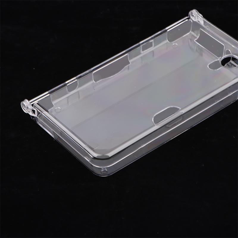 1Pc Plastic Transparent Crystal Shell Skin Case Cover For Ndsl/Ndsi/Ndsi Xl Console With Screen Protective Film