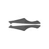 2pcs for Honda Civic 2022 Car Door Bumper Decoration Cover Trim Sticker Decal Auto Interior Accessories Carbon Fiber