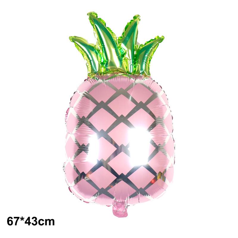 Adorable Fruit Theme Balloons Strawberry Watermelon Orange Pineapple for Nursery Birthday Decorations Outdoor  Style