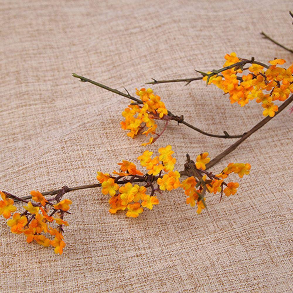 Echte Haptik Künstliche Kirschblütenzweige Realistisch Elegant Simulation Sakura-Zweige Kunststoff Handgefertigt Kunstblume