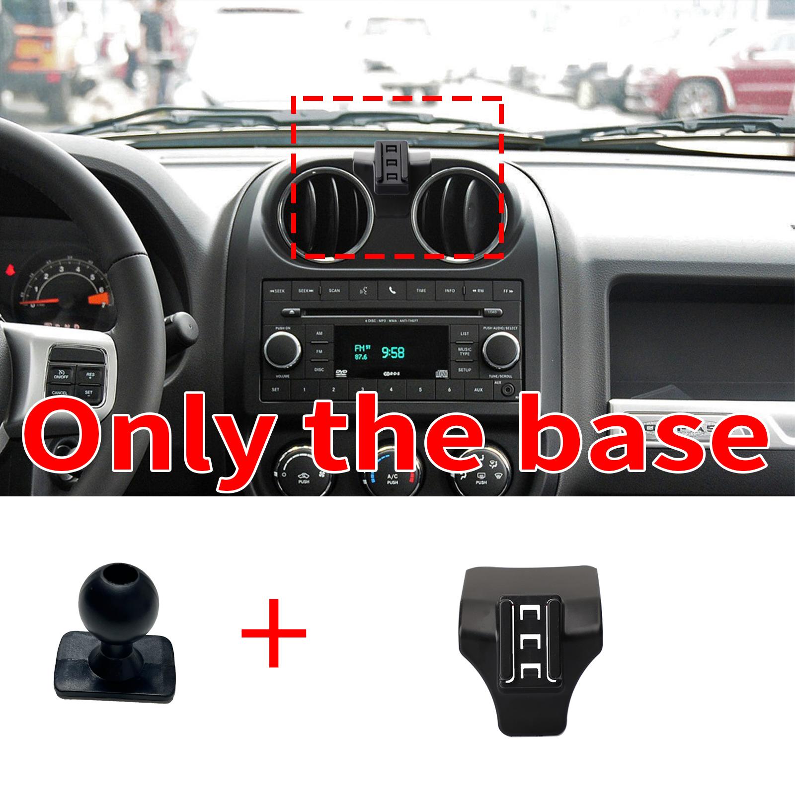 

Автомобильный держатель для мобильного телефона для Jeep Compass MK49 2010~2016 Кронштейн для GPS Стойка для навигации Автоаксессуары