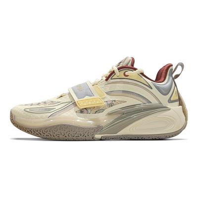 Kai 1 Kai Feng Men Sneakers Pale-Yellow Green Red 112431102S-15