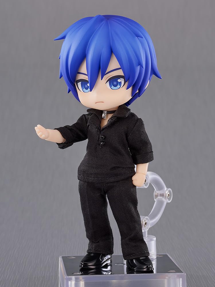 Good Smile Company SEGA Hatsune Miku Project Nendoroid Doll KAITO Guilty Fabric Magnet Plastic Painted Movable Figure with Dedicated Base feat. Ver.