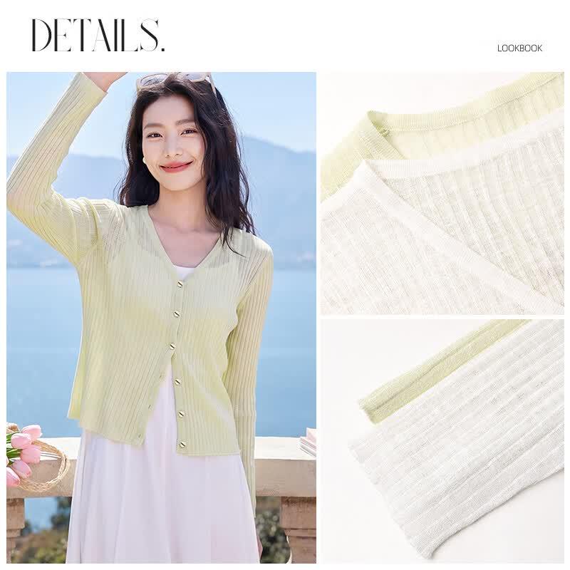 Women's Summer Knit Cardigan