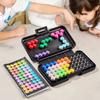 Logic Puzzle Pyramid Toy With Plastic Material For Childrens Brain Development And Parentchild Interaction