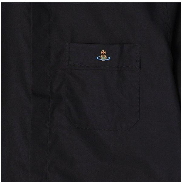 Vivienne WeStwood ClaSSic Men S Shirt Orb Logo Short Sleeve 24010004 W009q N401