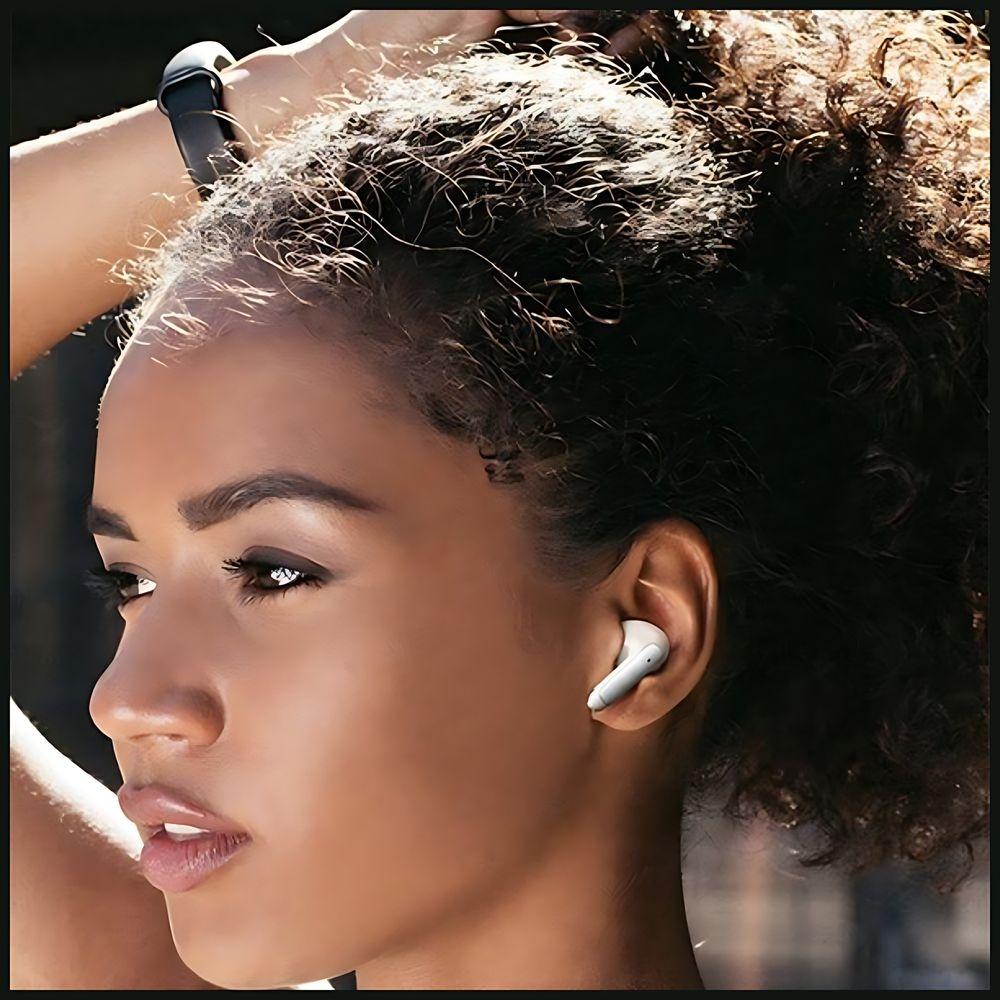 Usams Słuchawki Bluetooth 5.3 Twsx-Don Series Dual Mic Enc Bezprzewodowe Fioletowy/Purple Bhuxd04 (Usams-Xd18)