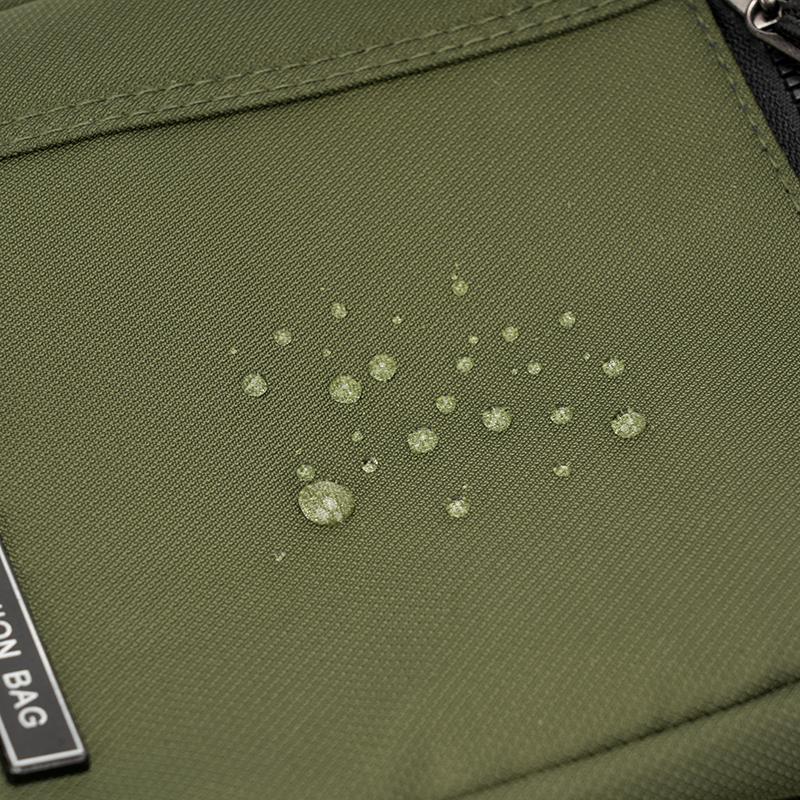 Men's Oxford Crossbody Bag Middle-Aged Sports Travel Shoulder Bag Multi-Compartment Mobile Phone Bag