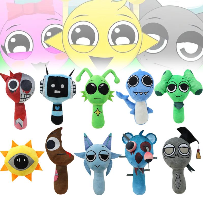 Sprunki Plush Incredibox Toy Cartoon Stuffed Animal Doll Kids Collection Gift