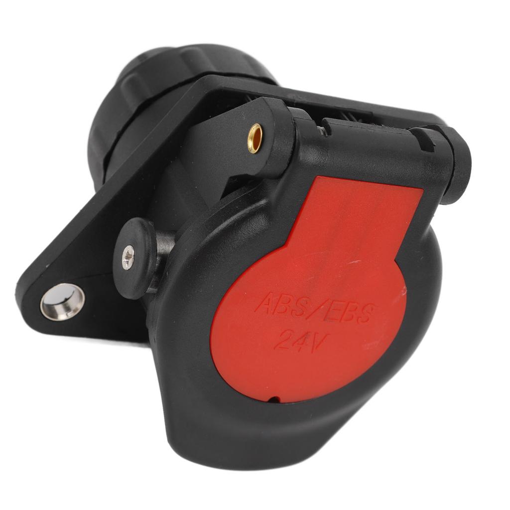 24V Trailer Connector 7 Pin Reliable Connection Wiring Adapter Plug Connector for RV Caravan Boat