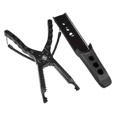Fish Lip Grabber Fish Body Clamps with Nonslip Handle and Lanyard, Fishing Pliers with Grip, Fishing Hook Removal Tool