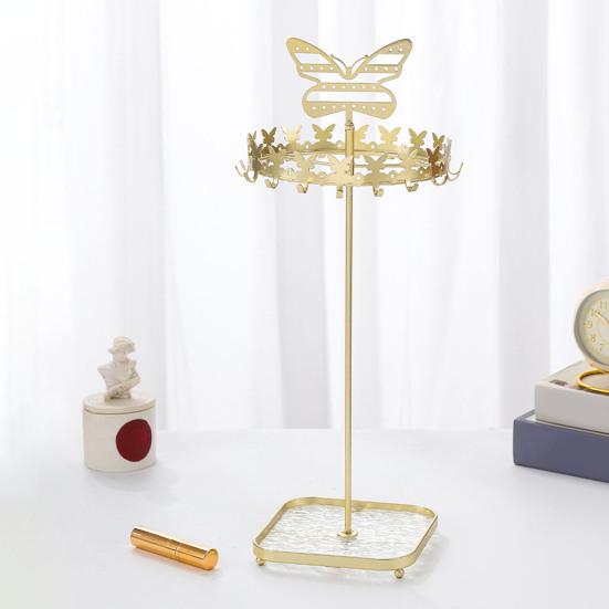 

Ювелирная стойка Yousheng, держатель для ожерелий в форме бабочки, съемная устойчивая основа, украшение для дома, органайзер для сережек, магазин, витрина для ювелирных изделий