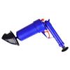 Drain Blaster Pipe Toilet Plunger Drain Clog Remover Tool for Sink Bathtub Kitchen Dark Blue