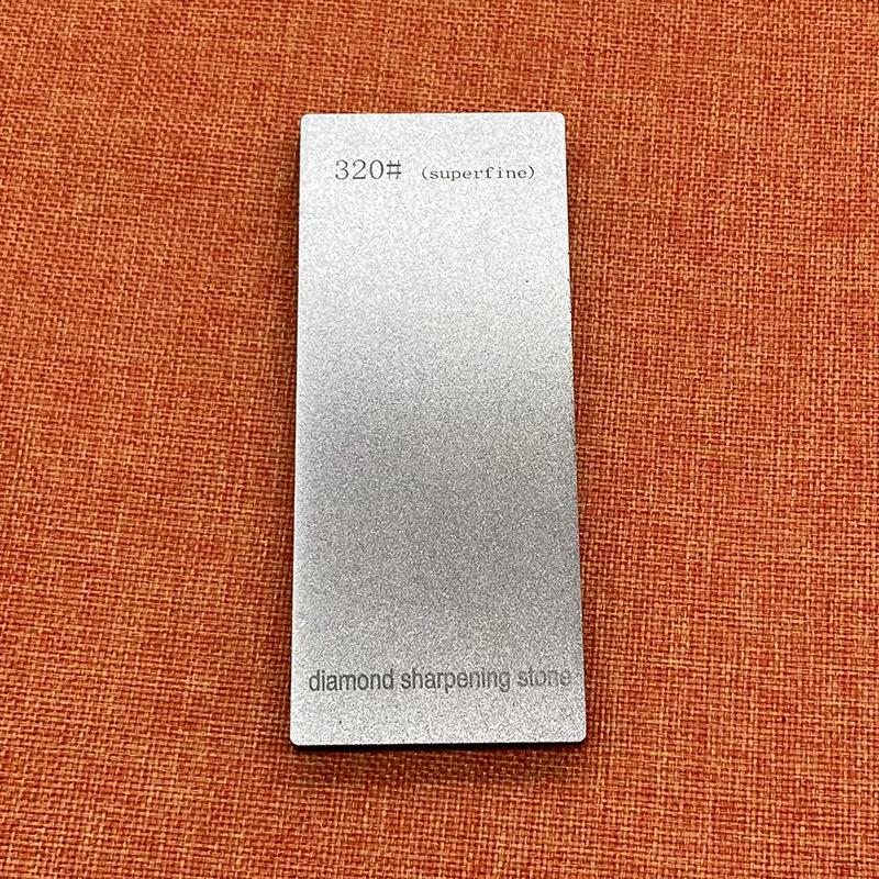 Diamond Whetstone Knife Sharpener with Non-Slip Acrylic Base - Single/Double-Sided.