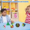POTAN Thinkmax 6ks Speed ​​Cube Set, Magic Cube Set of 2x2x2 3x3x3 Pyramid Megaminx Skew Cube Set of Puzzle