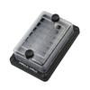 Marine Fuse Block, Double Row 12 Way 12-32V Marine Fuse Box Waterproof ATO/ATC LED Indicator Fuse Box 12 Input 12 Output for Car Marine Boat RV Truck