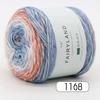 Cake Wool Segment Dyeing Gradual Change Baby Children'S Wool Cotton Thread Rainbow Thread Handwoven Shawl Scarf Sweater Special