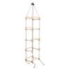 VidaXL Échelle de corde pour enfants 200 cm Bois 91802