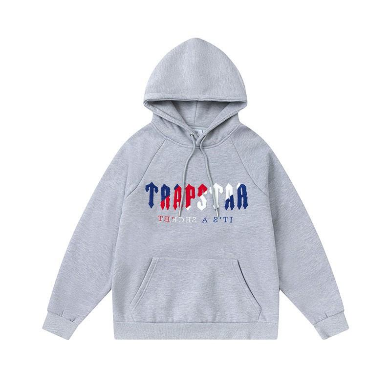 Trapstar Sarkans Zils Izšūts Vēstulēm Vilnas