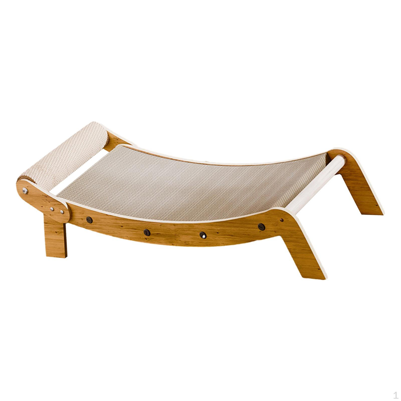 

Cat Scratcher Lounge Bed Современная когтеточка из сизаля для игрового отдыха котенка 67cmx25.5cmx17cm