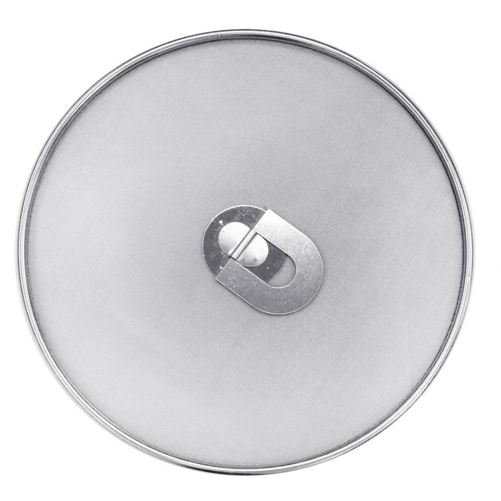 Kitchen Oil Proofing Lid Filter Foldable Handle Frying Pan Cover Splatter Screen