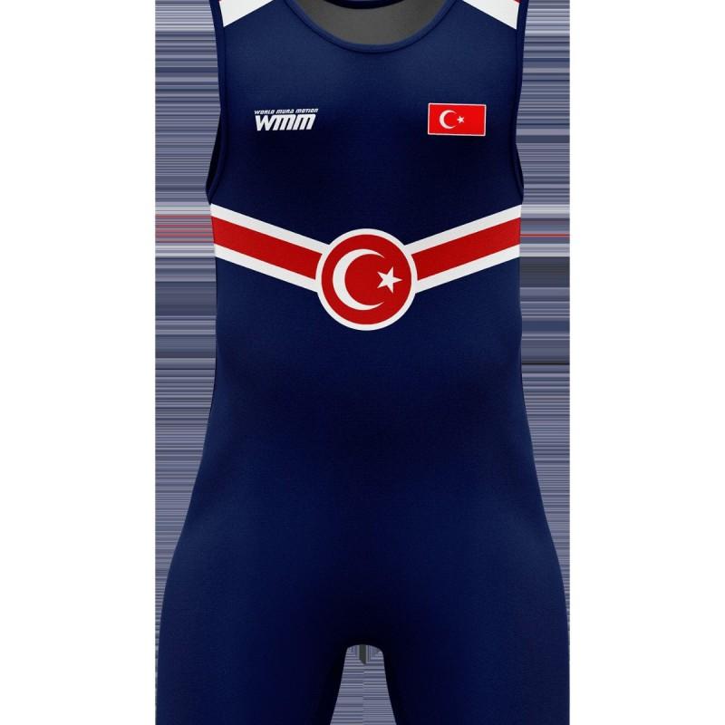 Wrestling Uniform Compression Suit Adult Training Competition Sportswear With Spandex Lycra Fabric