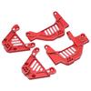 RC Shock Hoops CNC NaMachining Replacble Aluminum Alloy Front Rr Shock Towers for   1/6 SCX6