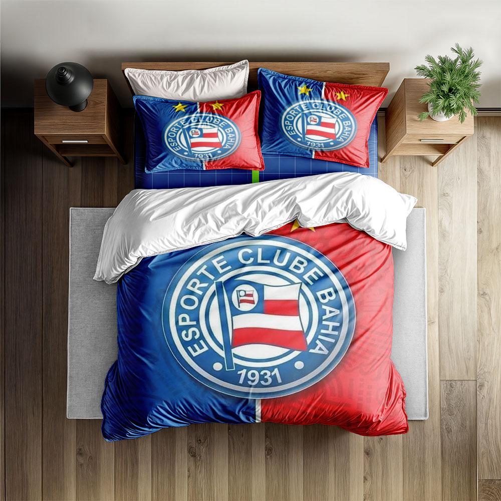 Esporte Clube Bahia Duvet Cover Set Without Sheet King Queen Double Full Twin Single Size Bed Linen Set