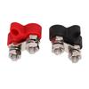1 Pair 48V Battery Power Stud Stainless Steel Post Bus Bar Terminal Block for Truck RV Boat