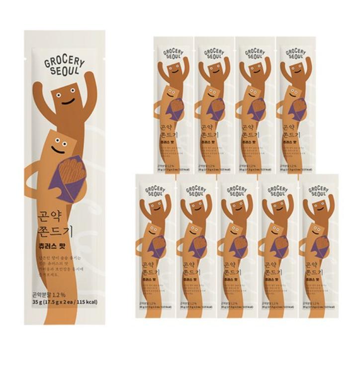 Grocery Seoul Konjac Jelly Snack 35g – Corn & Churros Flavors