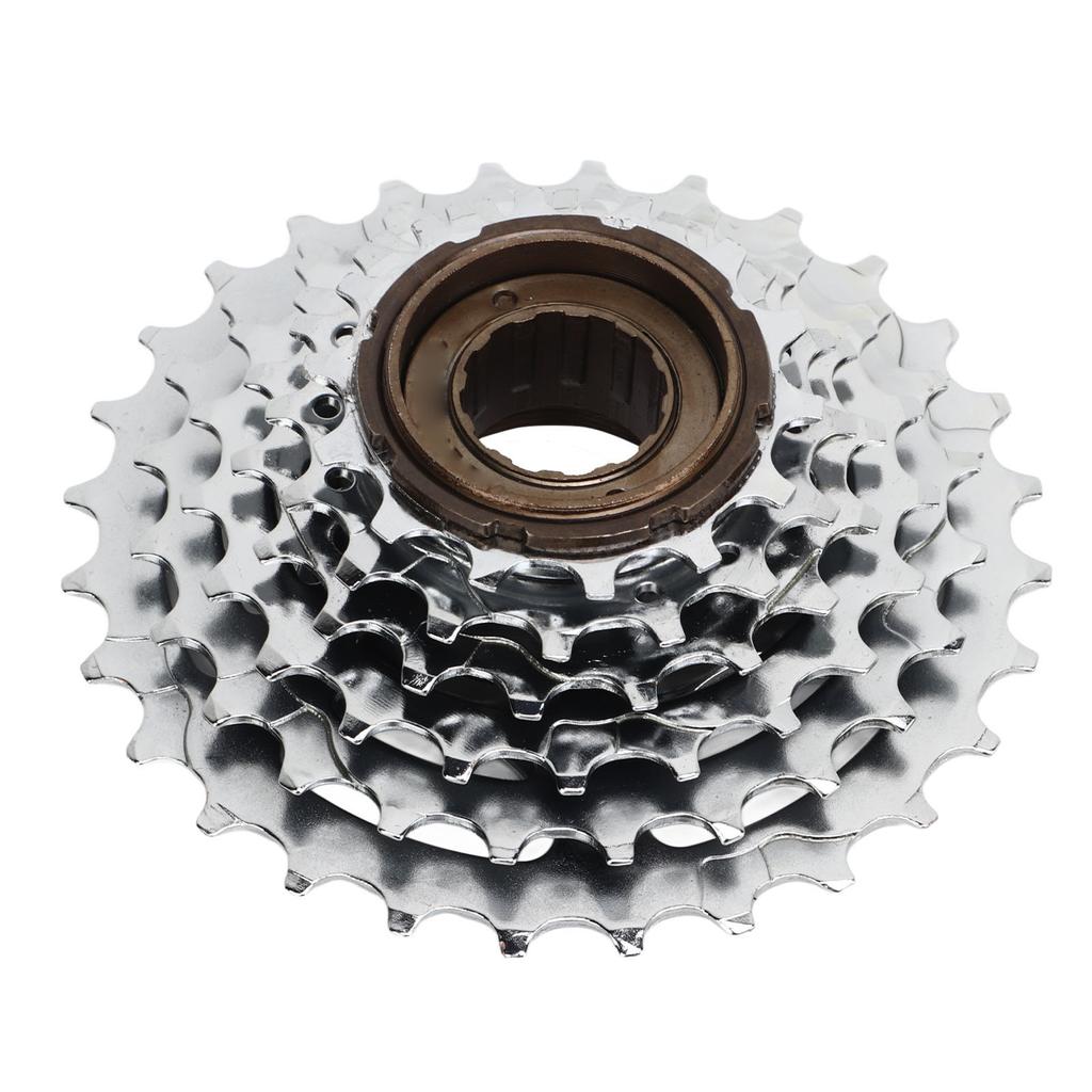 Bike Sprocket 14?28T 6 Speed High Strength Steel Bicycle Speed Flywheel for Replacement