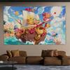 Game CCookieS RunKingdom Tapestry Background Hanging Cloth Bedroom Room Decor Aesthetic Tapestry Wall Party