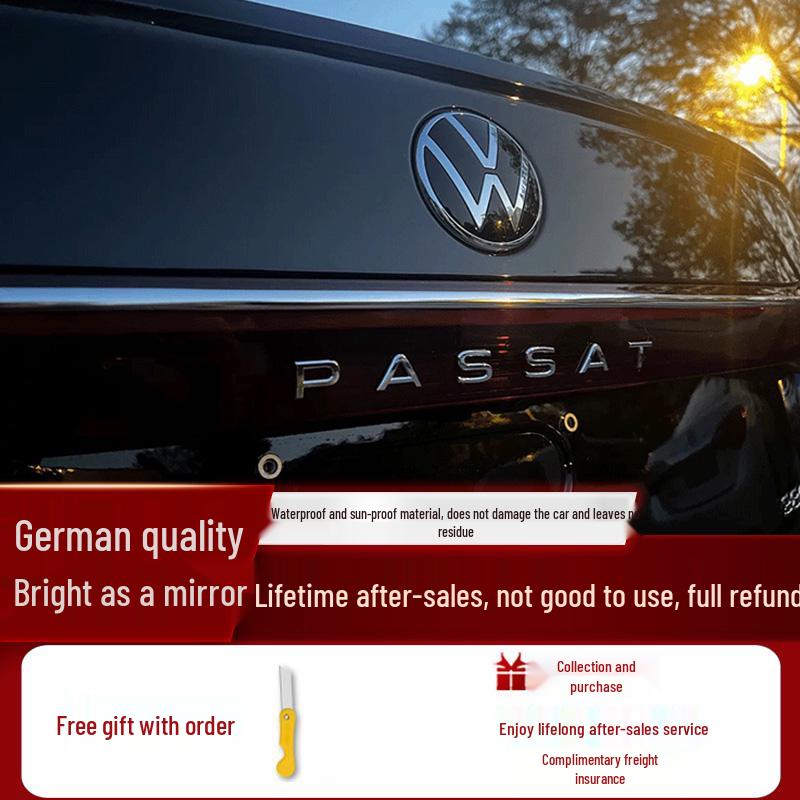 9-6 Volkswagen Passat Chrome Light Strip Modification Kit