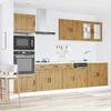 VidaXL Ensemble d'armoires de cuisine 7 pcs Kalmar bois d'ingénierie, ensemble d'armoires, étagère de rangement, placard, 3314750