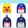 Adorable Cartoon Animal Backpack For Kids With Breathable Canvas Material