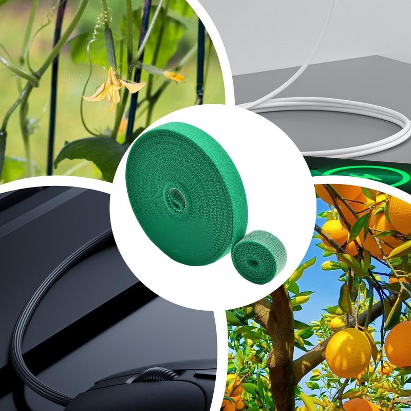 Pflanzenbinder Multifunktional Selbstklebend Pflanzen Nylon Kabel Klettverschluss Unterstützung Garten Schnur Bandage Wiederverwendbare Befestigungsband Streifen