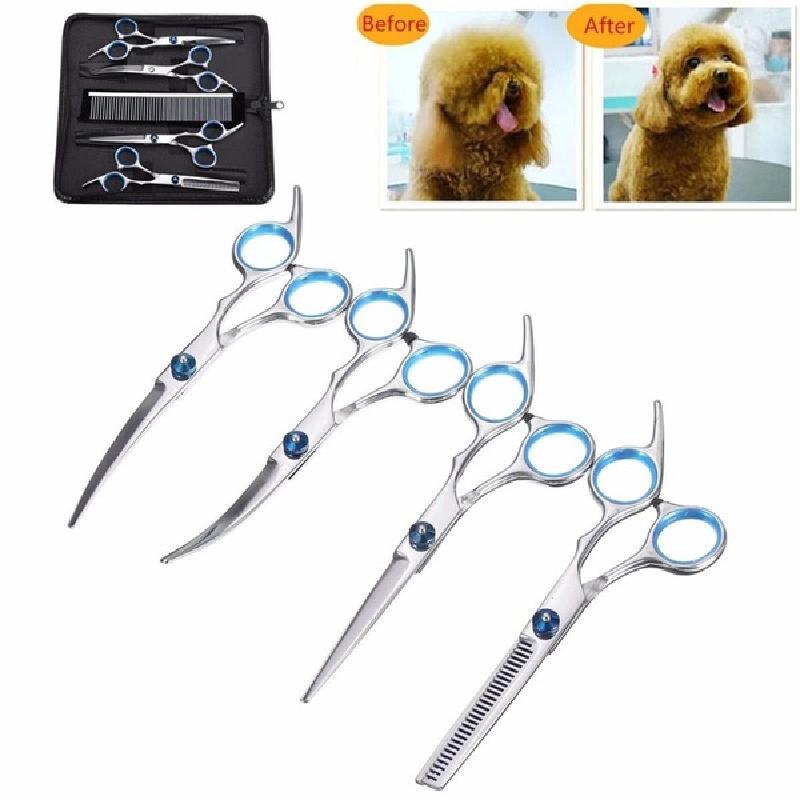 dog grooming scissors kit