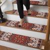 Nordic Print Non-Slip Stair Mat, Stain-Resistant, Water-Absorbent, Quick-Drying Indoor Step Mat