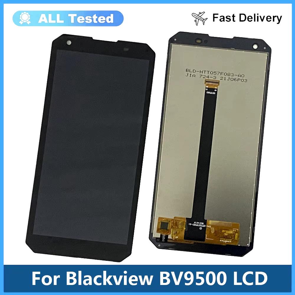

LCD Screen and Digitizer Full Assembly for Blackview BV9500;Black; + Tools