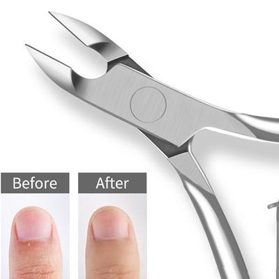 Stainless Steel Cuticle Scissors Professional Cuticle Nipper Remover Finger Care Manicure Nail Clipper Dead Skin Tools Sliver
