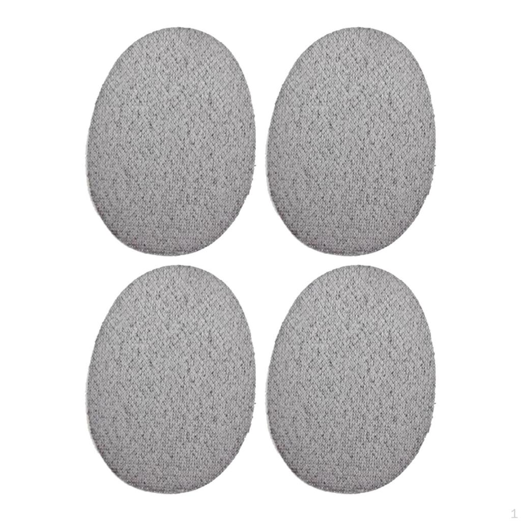 Pacote com 4 Palmilhas para Cães Almofadas para Calçados de Patas de Animais de Estimação Antiderrapantes Botinhas Duráveis para Cuidados com Filhotes