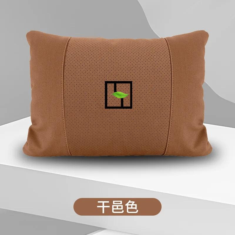 For Geely Zeekr 7X 001/007/X/009 Headrest Neck Pillow Lumbar Support Suede Four Seasons Protective Comfortable Waist Cushion