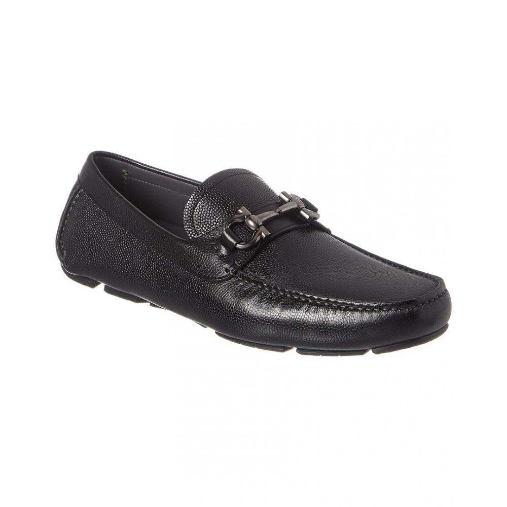 

Salvatore Ferragamo Кожаные лоферы Ferragamo Parigi черный