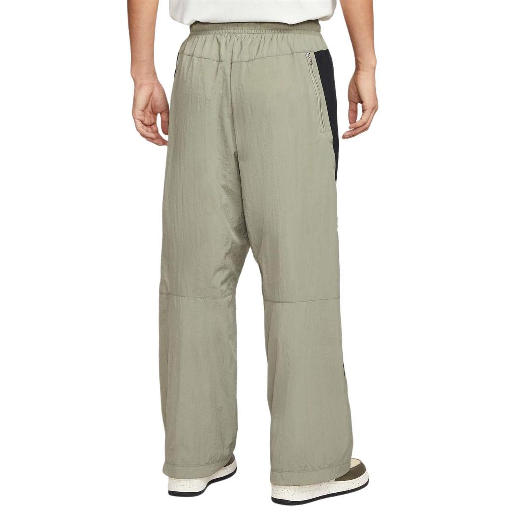 Nike Casual Breathable Patchwork Drawstring Elastic Waist Sports Long Pants Men Bottoms HV0875-320