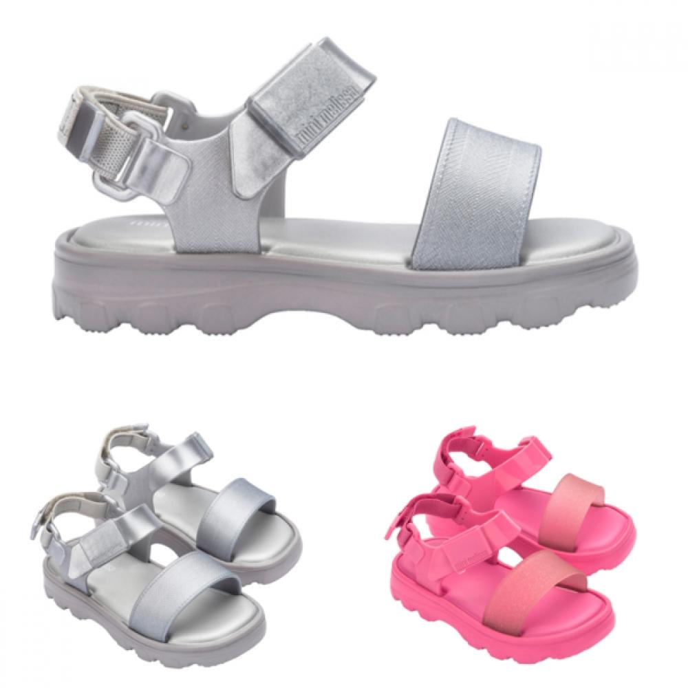 

Mini Melissa Kids Toebox Jelly Shoes Sandal Mskcf2tsco11 Silver/140