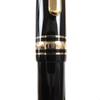 Excellent MONTBLANC fountain pen Meisterstck pix 145 classic Black gold 14K mens Used