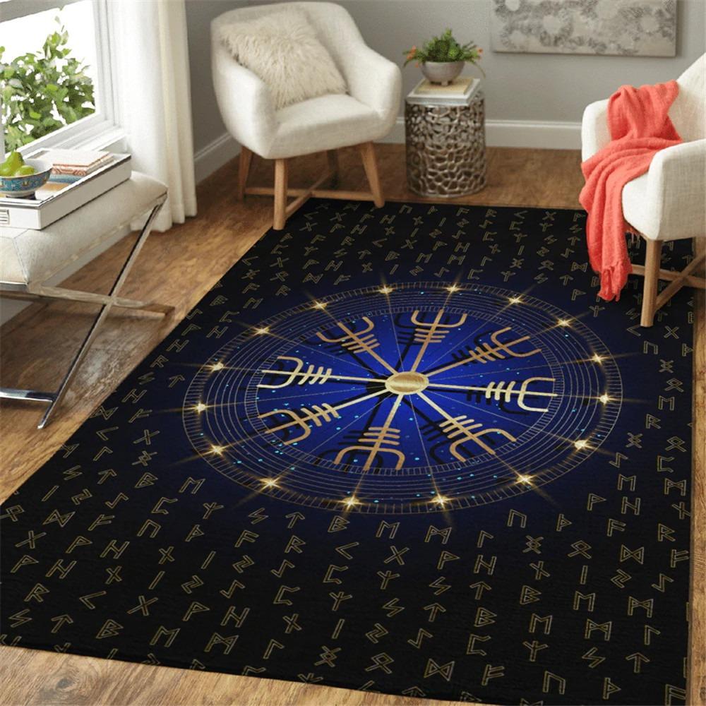 3D Viking Fashion Large Carpet Rug for Home Living Room Bedroom Sofa Doormat Decor Kids Play Area Rug Carpet Non-slip Floor Mat